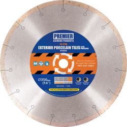 P6-PTW 200mm Exterior Porcelain Tiles Wet Cut Diamond Blade